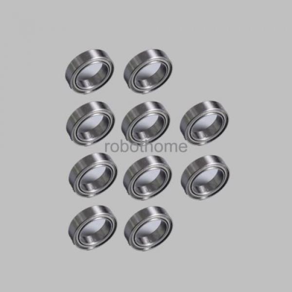 5PCS Ball Miniature Bearing Size 10*15*4mm 6701 61701ZZ Model Remote Control Car #4 image