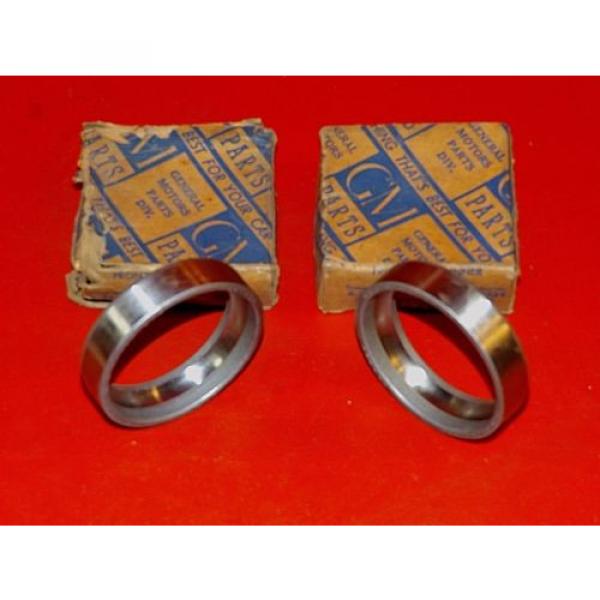 NOS 1933-1936 Chevrolet Standard Car PAIR front wheel inner bearing cups 909622 #5 image