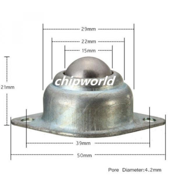 Roller Ball Metal Transfer Bearing Caster Unit Flexible for Smart Car robot #2 image