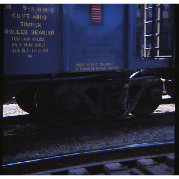 Original 1970 35mm Slide - Timken Roller Bearing Freight Car Closeup #5 image