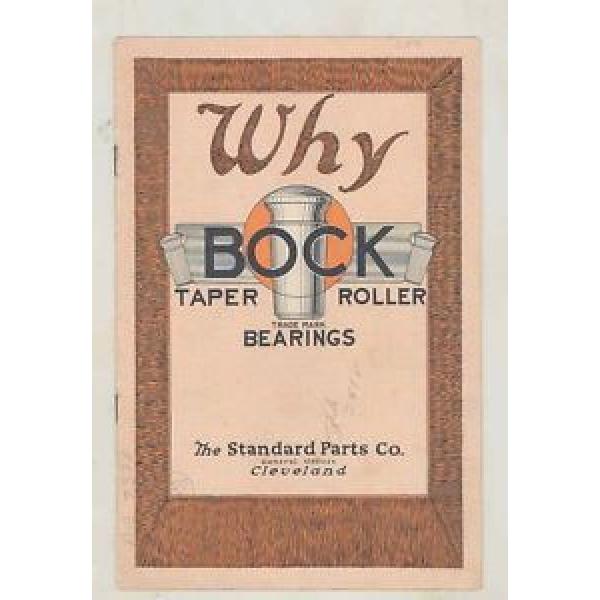 1920 ? Bock Standard Parts Automobile Taper Roller Bearings Brochure wv1433 #5 image