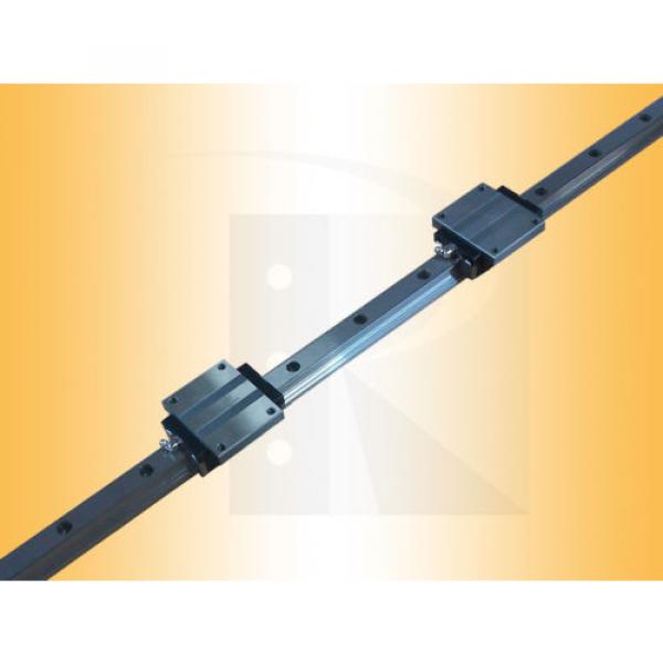 Linear Guide - Recirculating ball bearing - HRC20-FN (rail + car) - #5 image