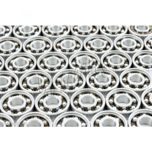 100 Skate Nylon Cage Open Deep Groove Radial Ball Bearings #2 image