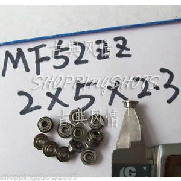 1pc MF52ZZ 2x5x2.3 Flanged 2*5*2.3 mm MF52Z Miniature Ball Radial Bearing MF52 Z #1 image
