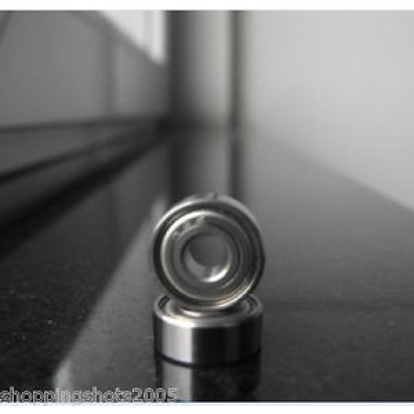 1pcs R2 ZZ 1/8&#034; x 3/8&#034; R2ZZ english inch Bearing Miniature Ball Radial Bearings #1 image