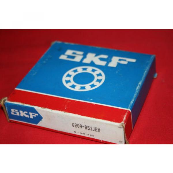 NEW SKF Radial Ball Bearing 6209-2RS1JEM - 6209RS1JEM -  BNIB #1 image