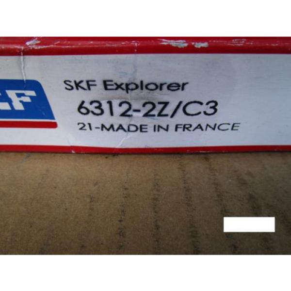 SKF 6312 2Z C3 Radial Bearing, Single Row (FAG, SNA, NTN, NSK, TIMKEN 312KDD) #2 image