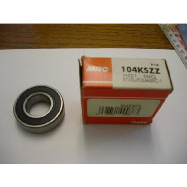 MRC RADIAL DEEP GROOVE BALL BEARING 104KSZZ  NIB #1 image