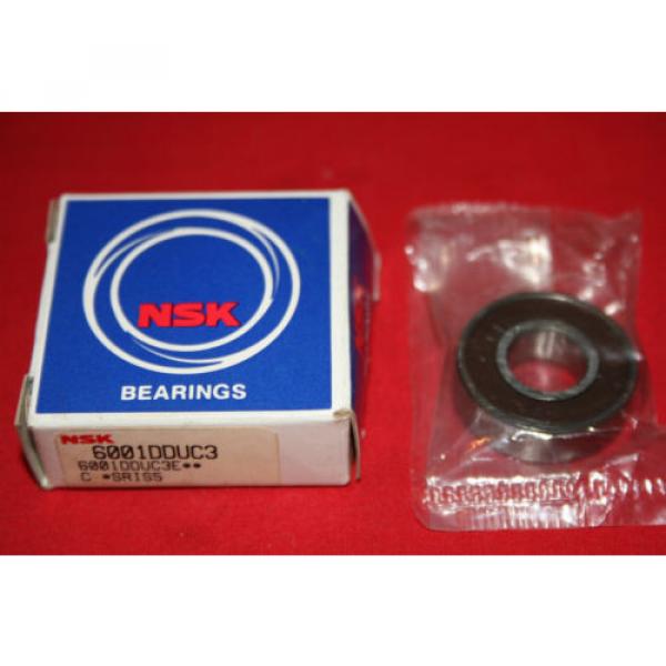 NEW NSK Radial Ball Bearing 6001DDUC3 - BRAND NEW IN BOX  -  BNIB #1 image