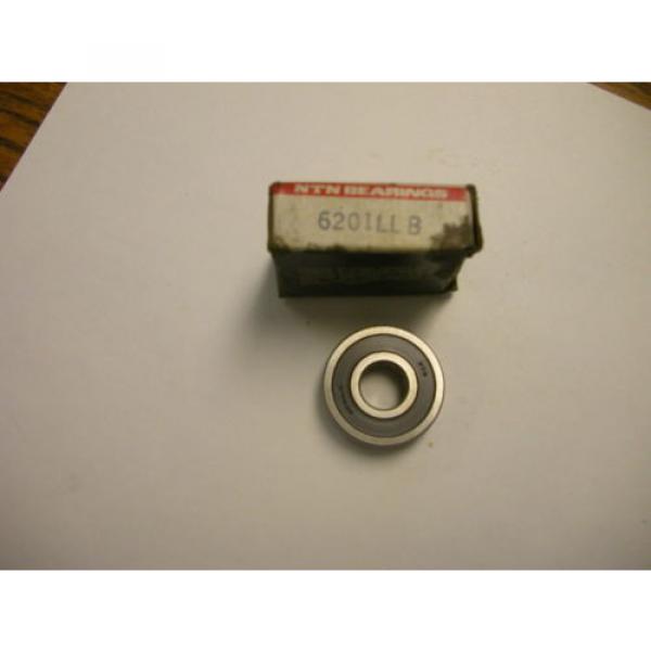 NTN 6201LLB DOUBLE SEAL RADIAL &amp; DEEP GROOVE BALL BEARING NIB #1 image