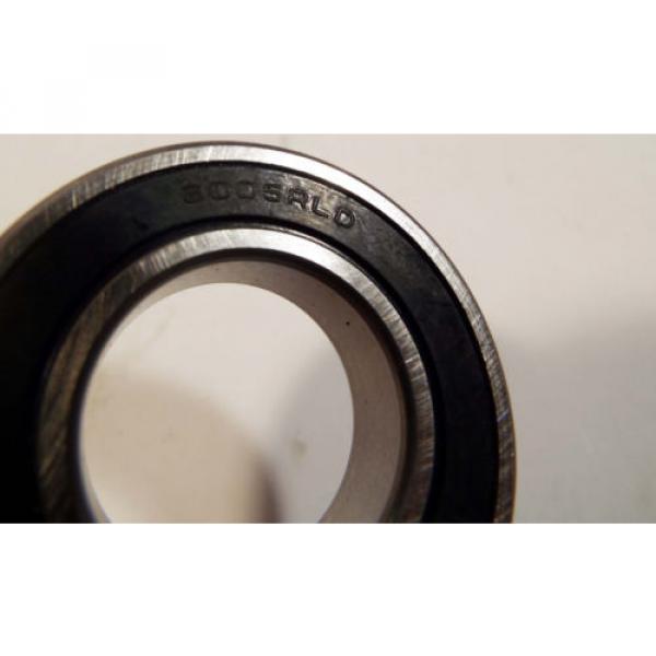 2 NEW PEER 6005RLD RUBBER SEALED RADIAL BEARINGS #3 image