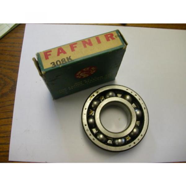 FAFNIR 308K Radial Deep Groove Ball Bearing  40 mm ID, 90 mm OD, 23 MM #1 image