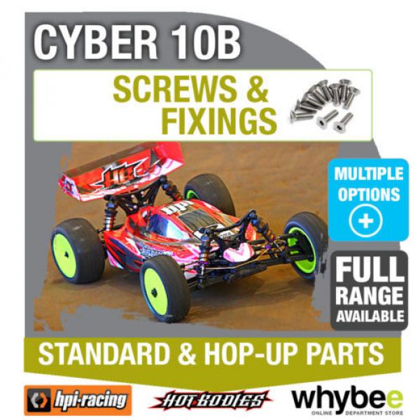 HPI CYBER 10B CB-1 [Screws &amp; Fixings] Genuine HPi Racing R/C Parts! #4 image