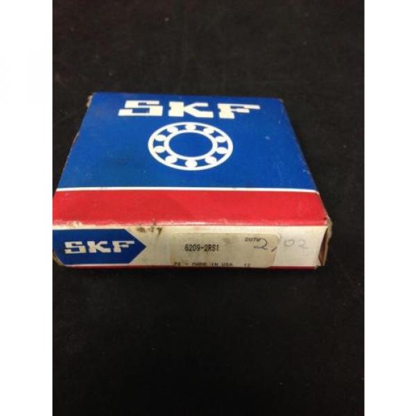 SKF Radial Ball Bearing 6209-2RS1 #1 image