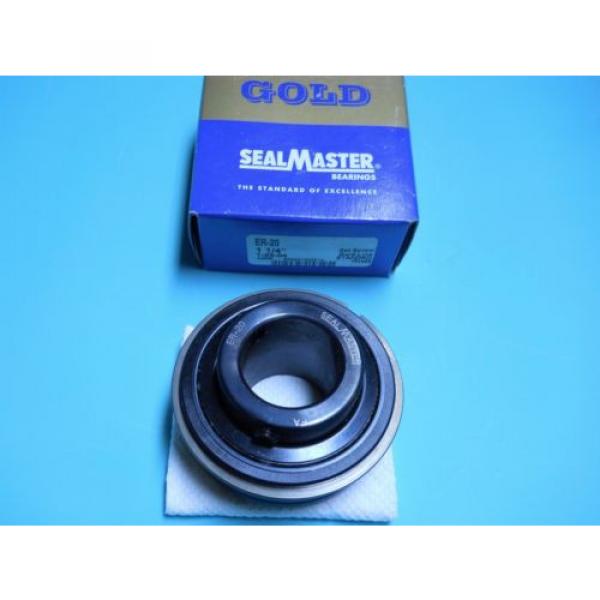 SEALMASTER ER-20 RADIAL BEARING 1-1/4&#034; ID SET SCREW LOCKING COLLAR NEW IN BOX #1 image