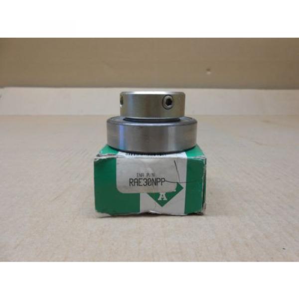 1 NIB INA RAE30NPP RAE-30-NPP RAE-30NPP BALL BEARING WITH RADIAL INSERT 30MM ID #1 image