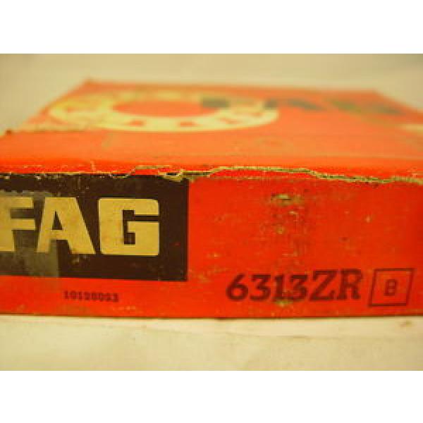 Fag 6313ZR Radial Bearing 65mm ID, 140mm OD, 33mm Width #1 image