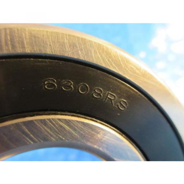 General Bearing 63082RS Single Row Radial Bearing, 6308 2RS,  Standard (ABEC 1) #2 image