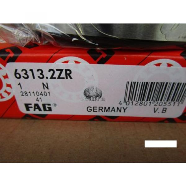 Fag 6313-2ZR, Single Row Radial Bearing (=2 SKF 2Z, NSK ZZ,NTN,KOYO, Fafnir 313) #2 image