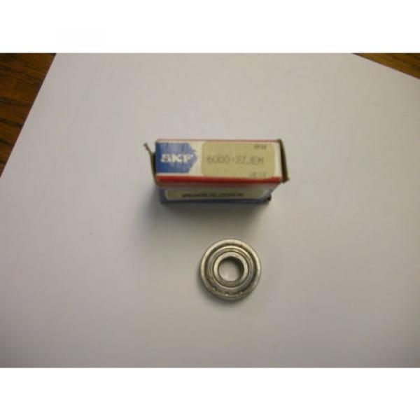 SKF 6000 2ZJEM RADIAL DEEP GROOVE BALL BEARING NIB #1 image