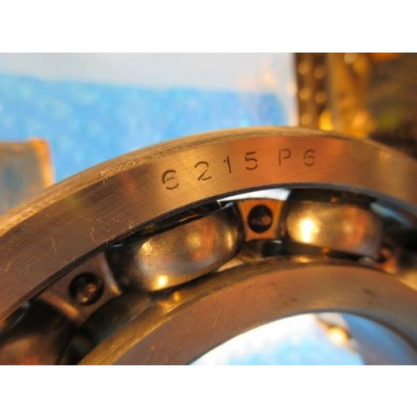 SKF 6215/P6 Single Row Radial Bearing, 75 mm ID x 130 mm OD x 25 mm Wide #2 image