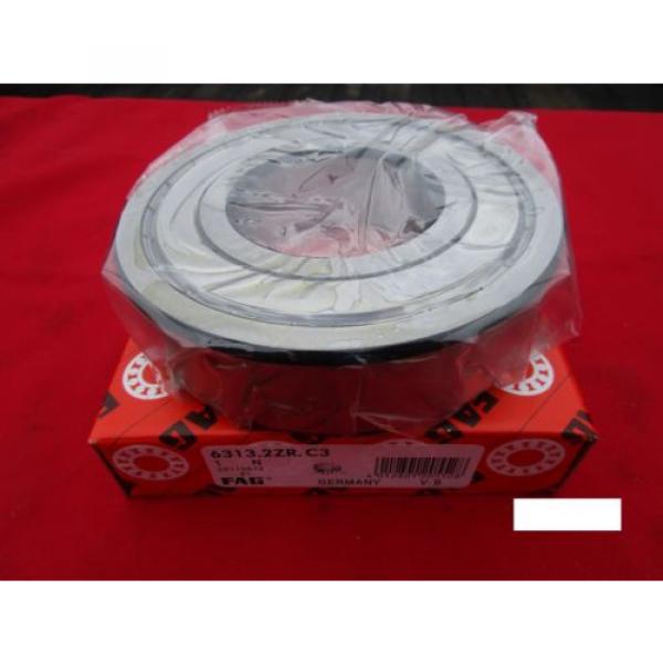 Fag 6313-2ZR C3, Single Row Radial Bearing (=2 SKF 2Z, NSK ZZ,NTN,Fafnir 313PP) #1 image