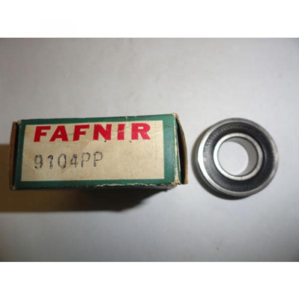 Fafnir 9104PP Radial Deep Groove Ball Bearing, 20mm X 42mm x 12mm, Double Sealed #1 image