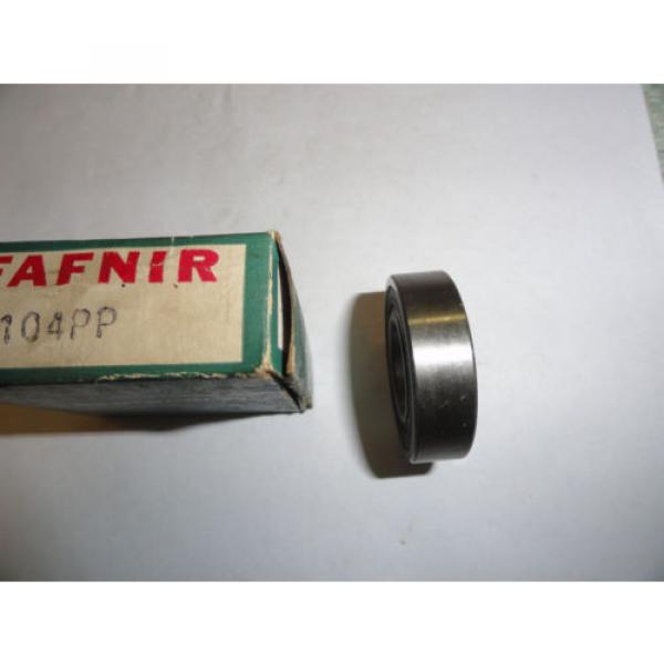 Fafnir 9104PP Radial Deep Groove Ball Bearing, 20mm X 42mm x 12mm, Double Sealed #2 image