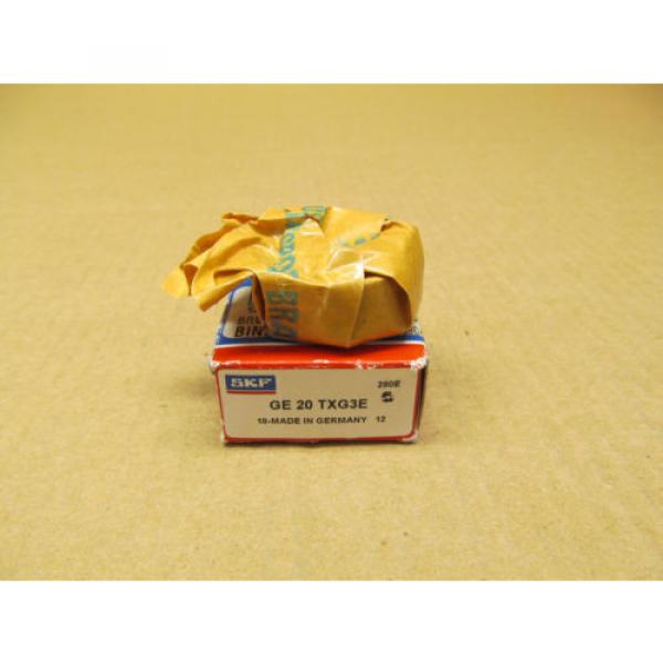 1 NIB SKF GE 20 TXG3E GE20TXG3E RADIAL BEARING BORE DIA: 20MM, OD: 35MM, SEAL #1 image