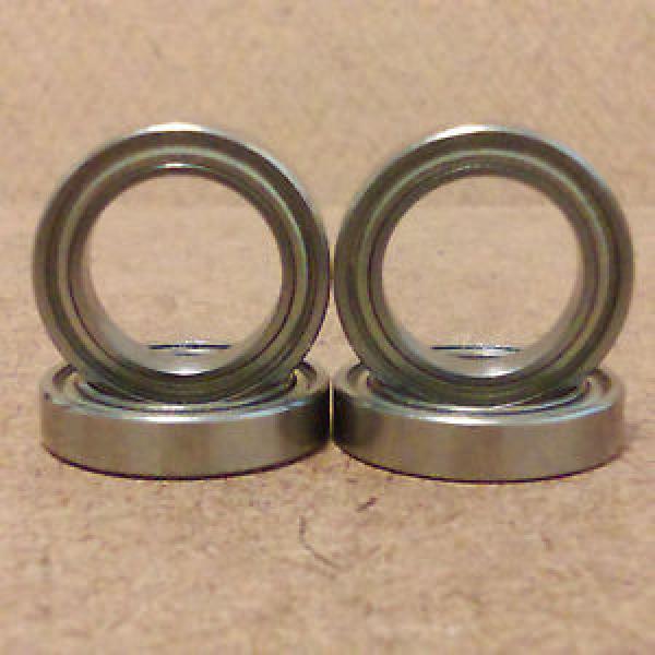 1/4 inch bore.4 Radial Ball Bearing.Metal.(1/4 X 3/8 X 1/8)inch.Lowest Friction #1 image