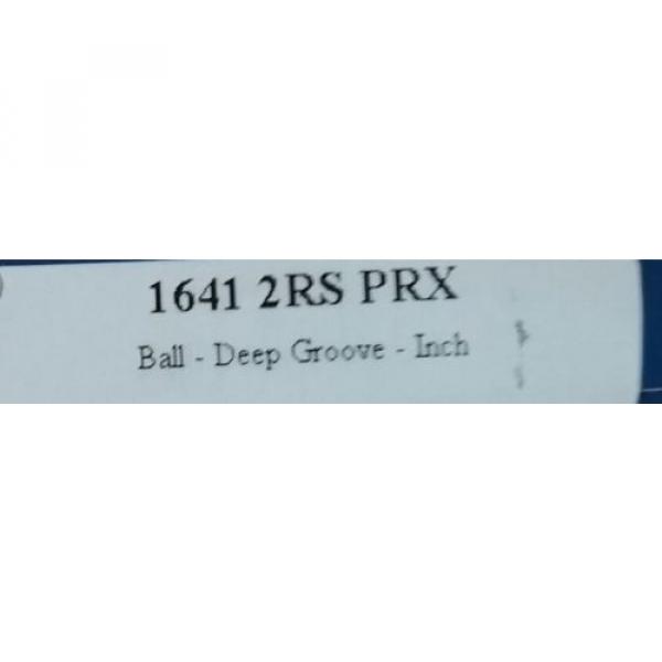 BL 1641 2RS PRX Radial Ball Bearing, PS, 1In Bore Dia #2 image