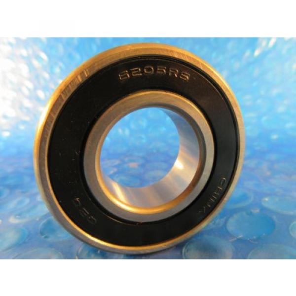 General Bearing 62052RS Single Row Radial Bearing (=SKF, 205PP), GBC, 6205 2RSE #2 image