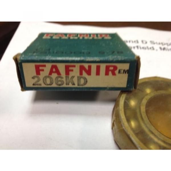 Fafnir 206KD, Single Row Radial Bearing, 30mm Bore, 62mm OD, 16mm Width, NOS #2 image