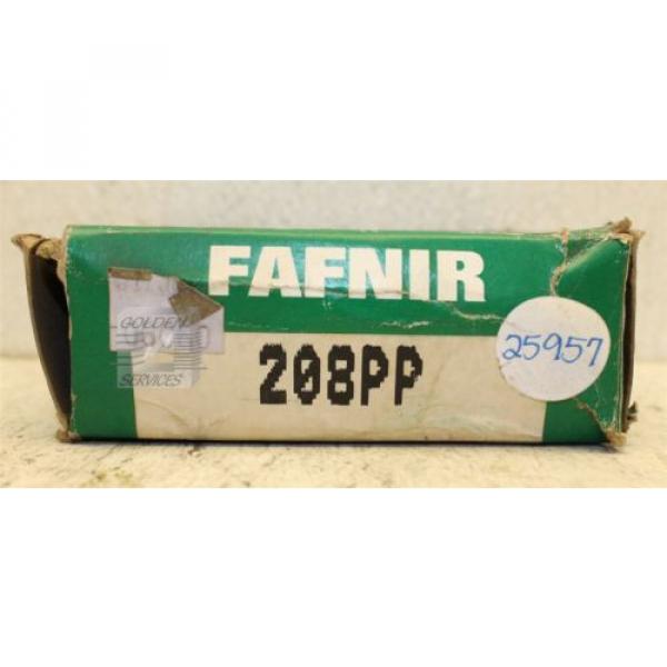 Fafnir 208PP Single Row Radial Ball Bearing #1 image