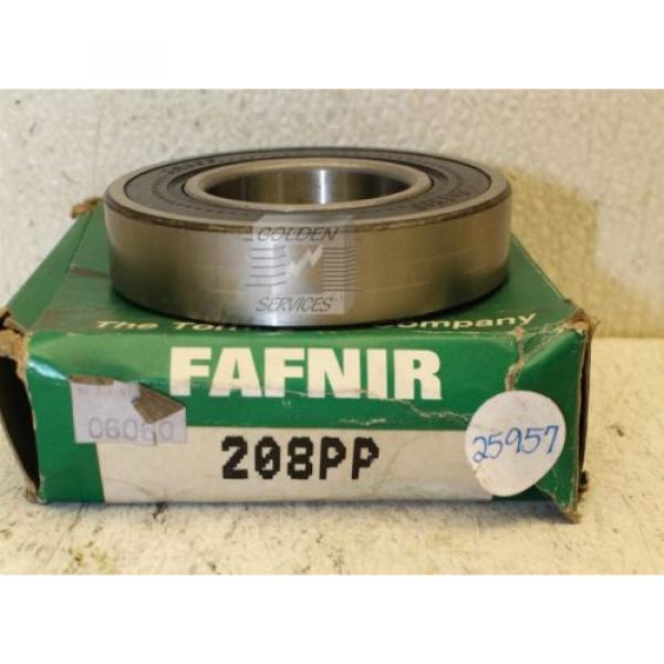 Fafnir 208PP Single Row Radial Ball Bearing #4 image