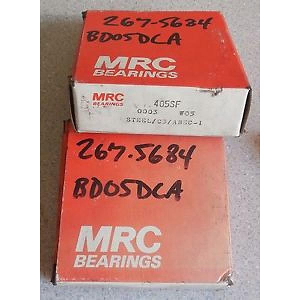 Two NEW MRC 405SF Radial / Deep Groove Ball Bearings - google for specs - 2 NEW! #1 image