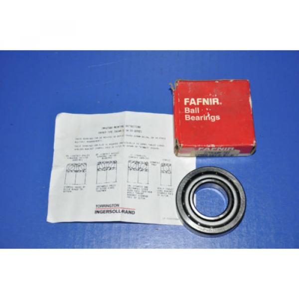 FAFNIR 7206WN-SU RADIAL BALL BEARING 30 X 62 X 16MM NEW CONDITION IN BOX #2 image