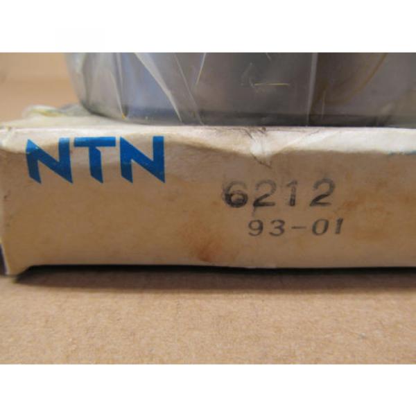 1 NIB NTN 6212 RADIAL/DEEP GROOVE BALL BEARING -METRIC-60MM ID, 110MM OD, 22MM W #2 image