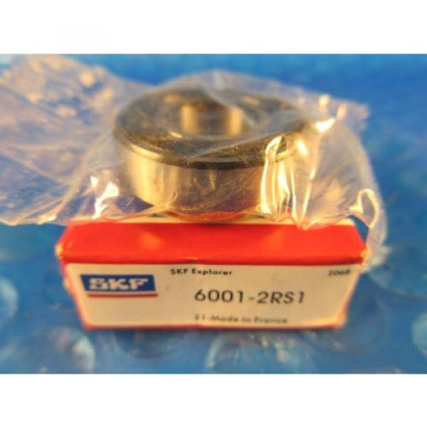 SKF 6001 2RS1, Single Row Radial Bearing, (=2 Timken 9101PP, NSK, NTN) #1 image