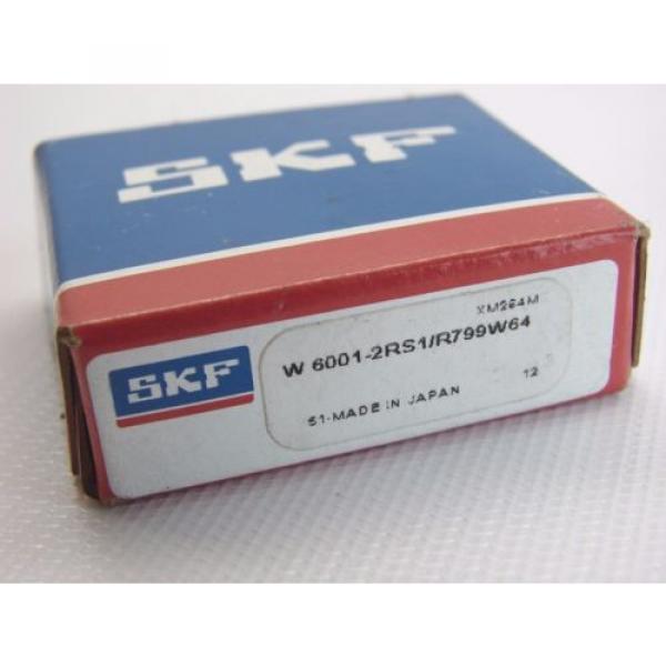 SKF W 6001-2RS1/R799W64 Radial/Deep Groove Ball Bearing 12mm x 28mm x 8mm (T49) #3 image