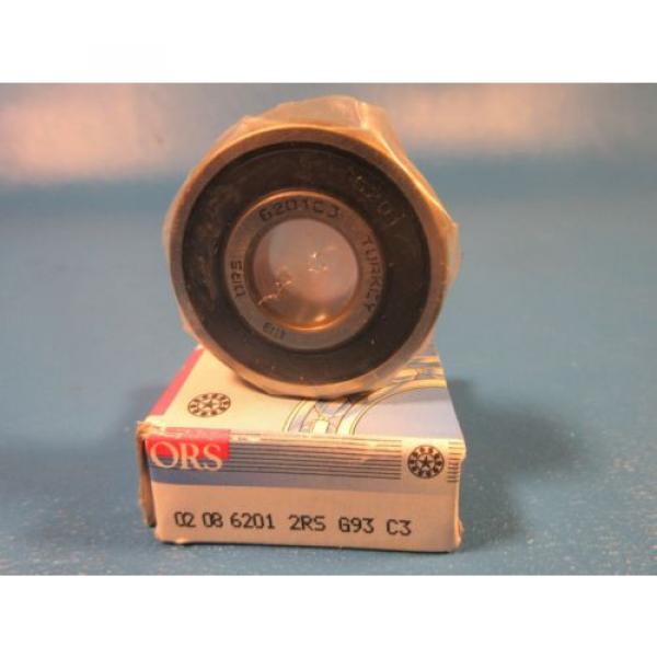 ORS 6201 2RS C3 Single Row Radial Ball Bearing, 6201-2RSC3 #1 image