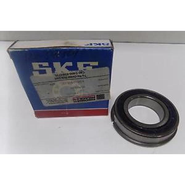 SKF DEEP GROOVE RADIAL BEARING 6210-2RS1NR NIB #1 image