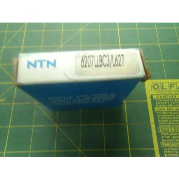 NTN RADIAL SEALED BALL BEARING 6207LLBC3/L627 #J53172 #2 image