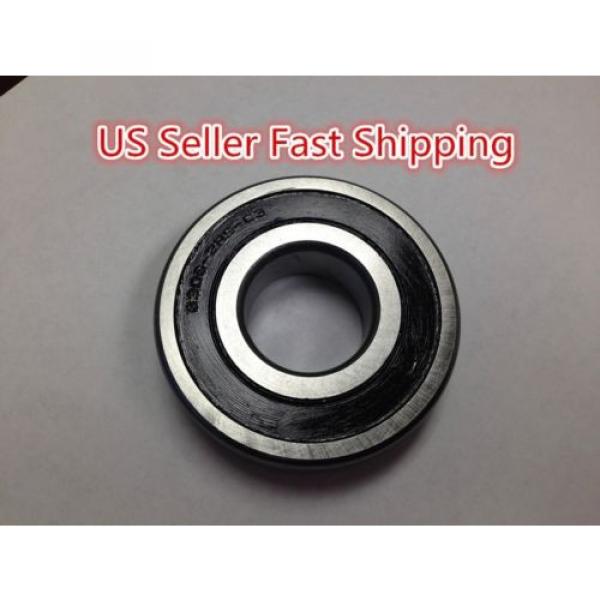 (Qty 1) 1 pc of 6306-2RS Single Row Radial Ball Bearing 30mm x 72mm x 19mm #1 image