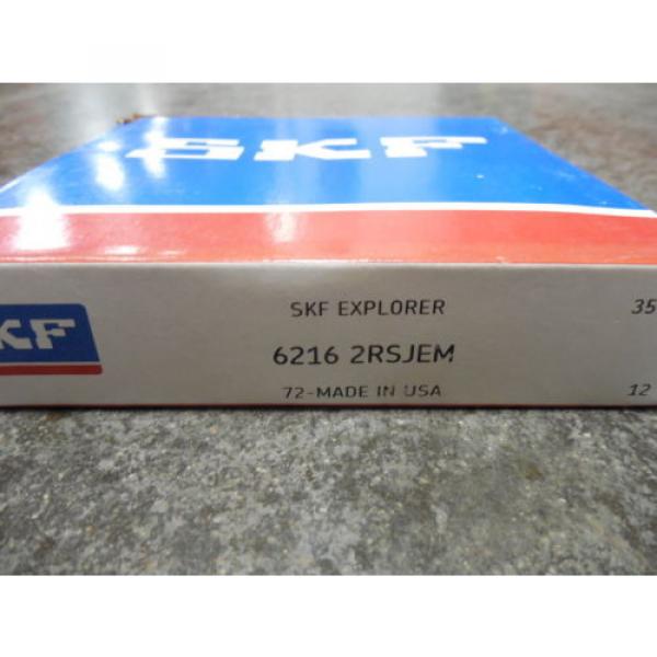 NEW SKF Explorer 6216 2RSJEM Deep Groove Radial Ball Bearing #2 image