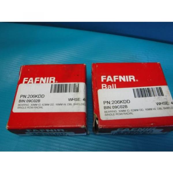 NEW 2 FAFNIR SING ROW RADIAL 206KDD #3 image