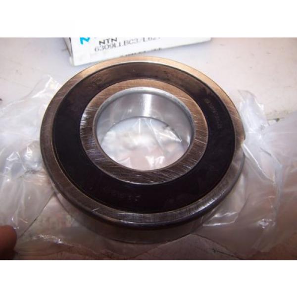 NEW NTN RADIAL BALL BEARING 6309LLBC3/L627   BORE 45mm X 100mm OD X 25mm WIDTH #2 image