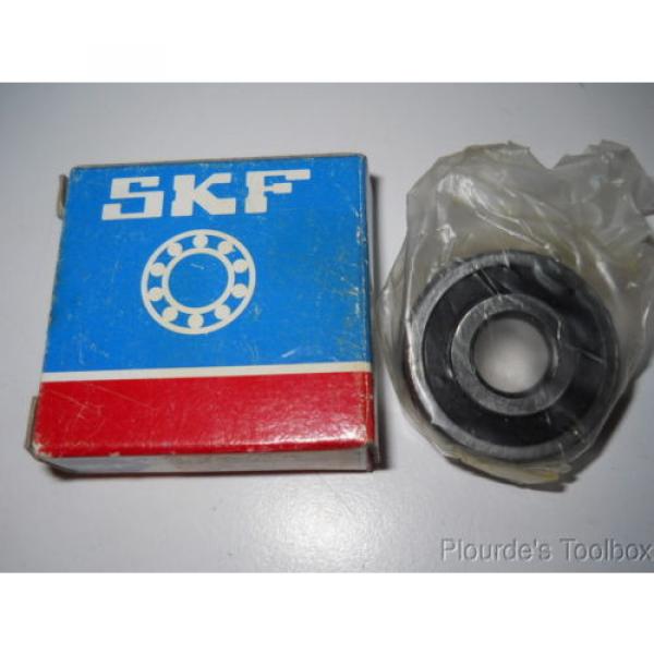 ​New SKF 10mm Bore Single Row 2-Seals Radial Ball Bearing, 30mm OD, 6200-2RSJEM #1 image