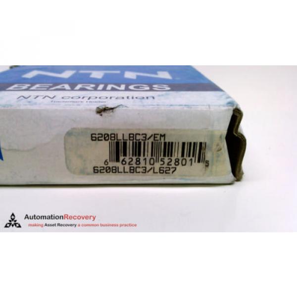 NTN BEARINGS 6208LLBC3/EM - PACK OF 2 - RADIAL SINGLE ROW BALL BEARING,  #216185 #5 image