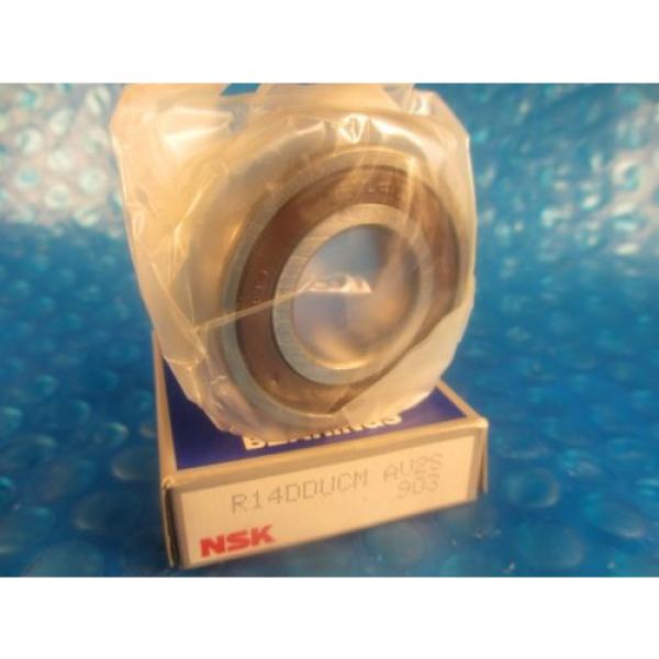 NSK R14DDU , Single Row Radial Bearing, R14 DDU (See MRC ZZ, FAG 2RS , NTN) #2 image